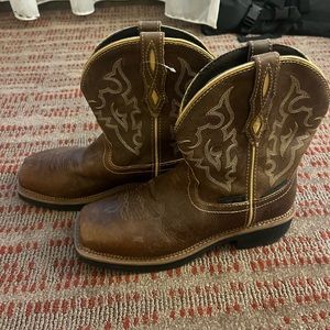 Composite Toe Cowgirl Boots W8.5